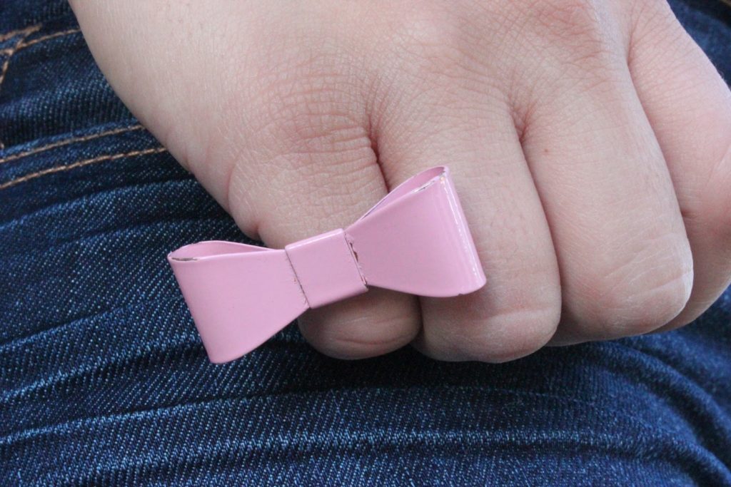 Pink Bow Forever 21 Ring
