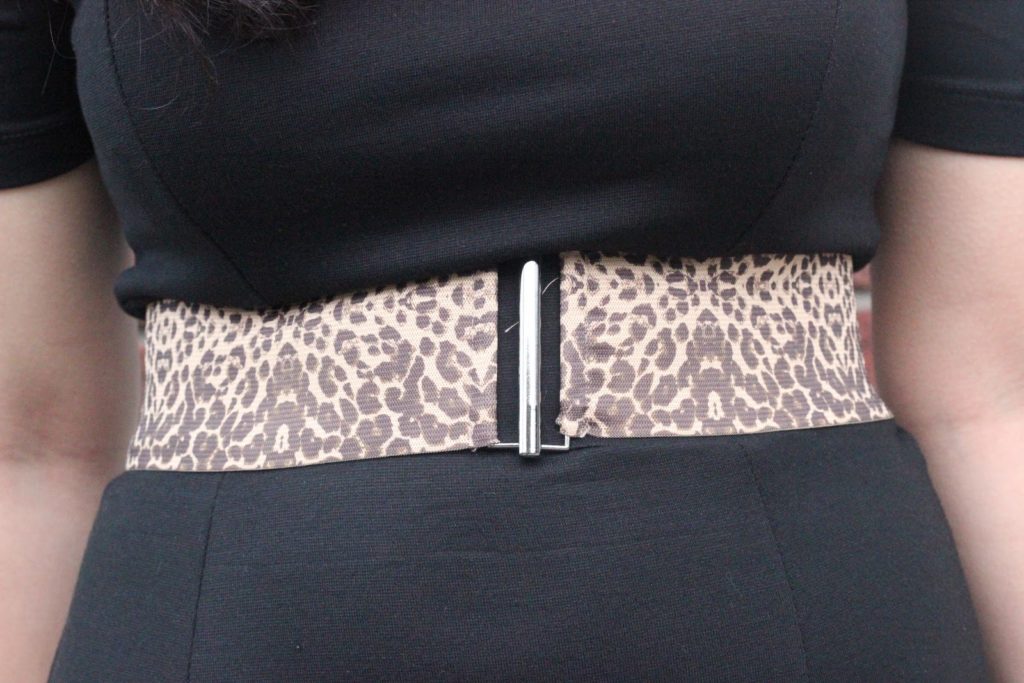 Cheetah Print Belt