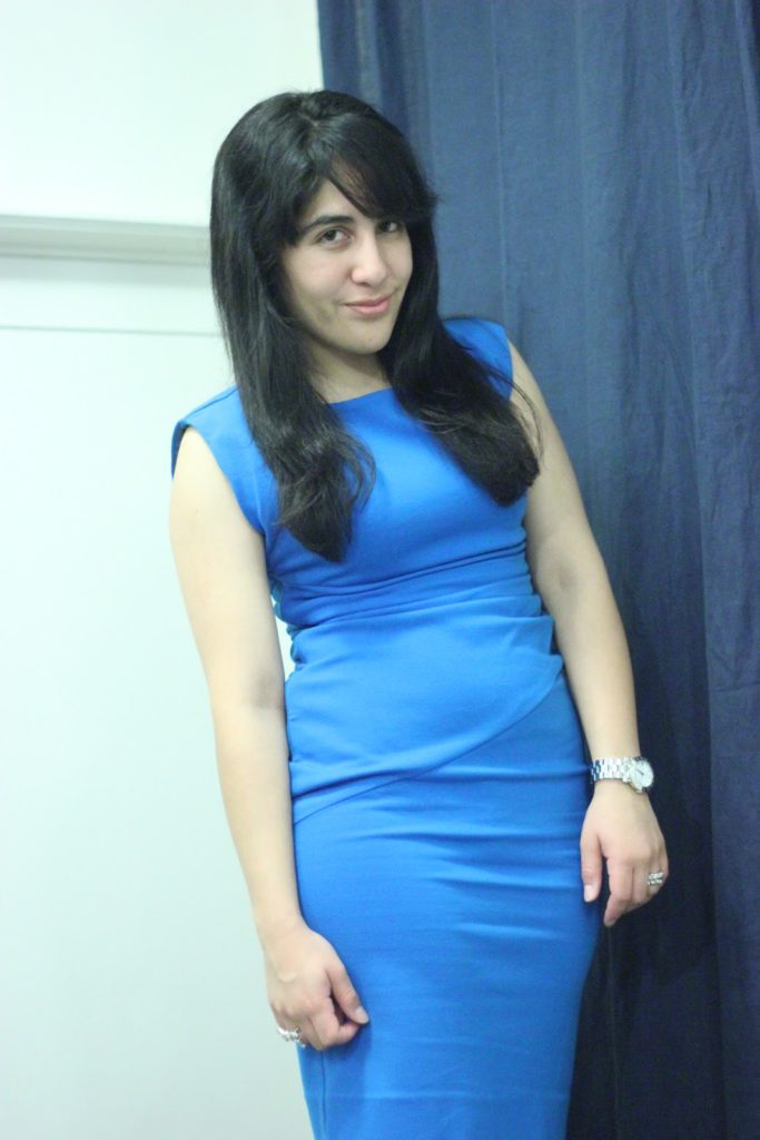 DVF Blue Jori Dress