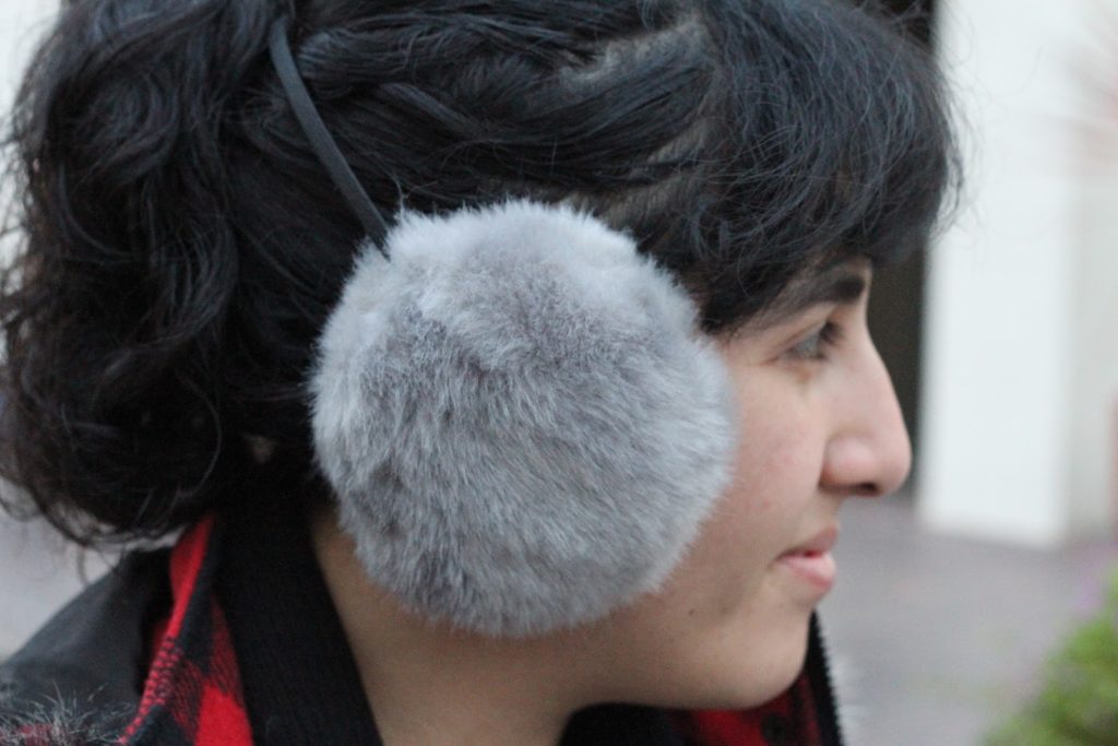 Ear Muffs Ice Skating Winter Outfit