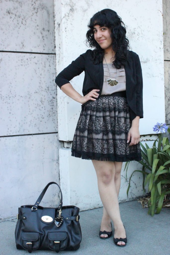 Lace Forever 21 Skirt