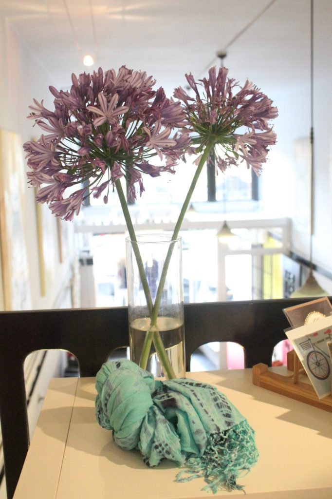 Flowers and Scarves at Rue Atelier