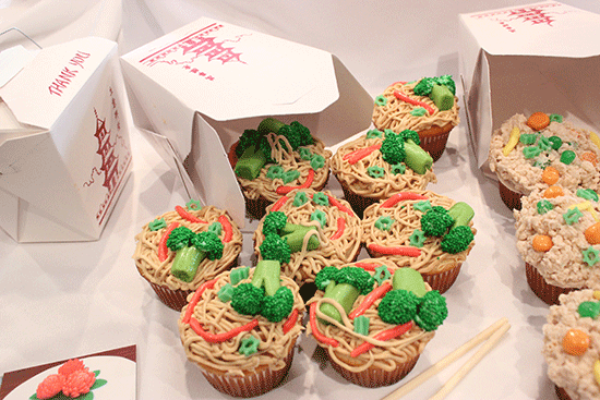 Chinese Food Takeout Cupcakes