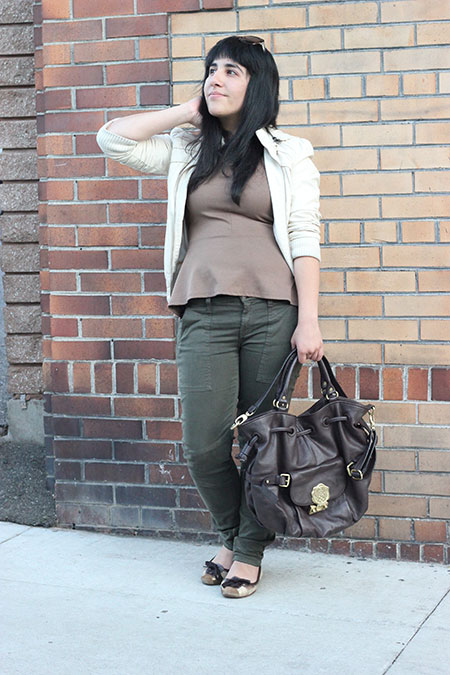 Camo Green and Brown Outfit