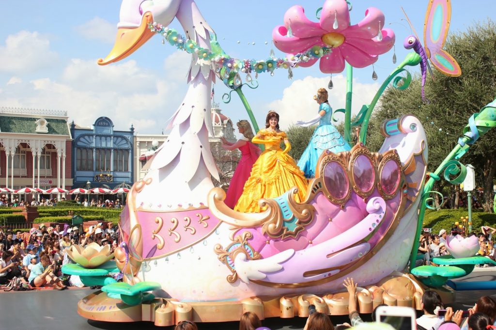 Tokyo Disneyland Princess Float Parade