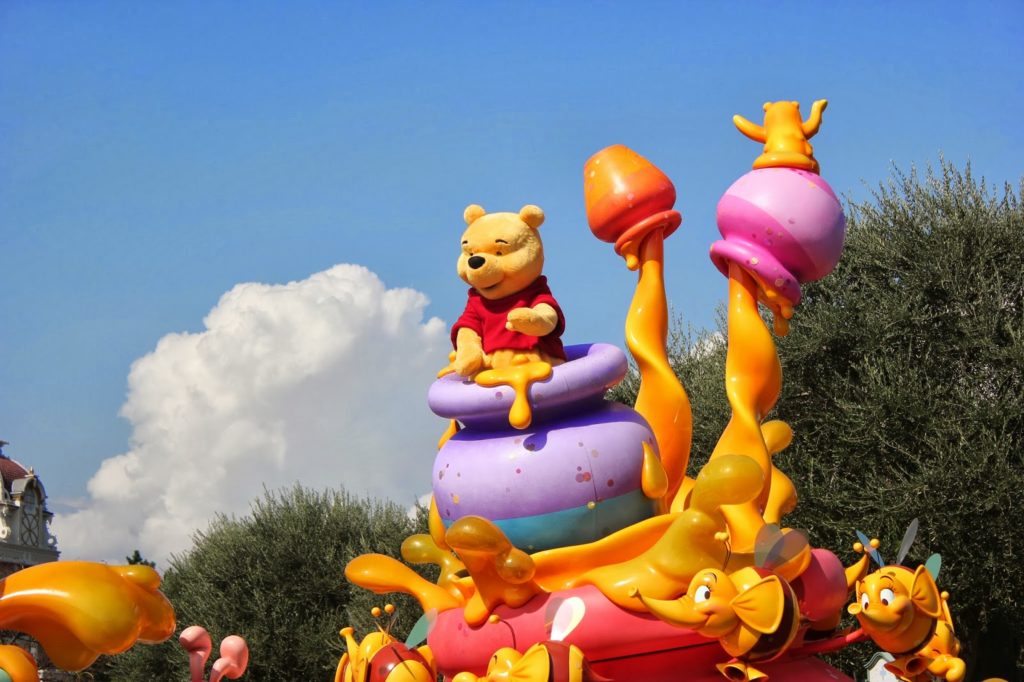 Winnie the Pooh Parade Float Tokyo Disneyland 