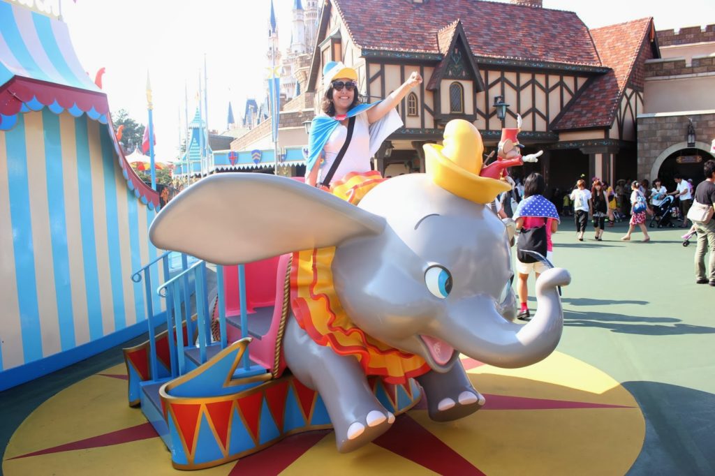 Tokyo Disneyland Dumbo Statue