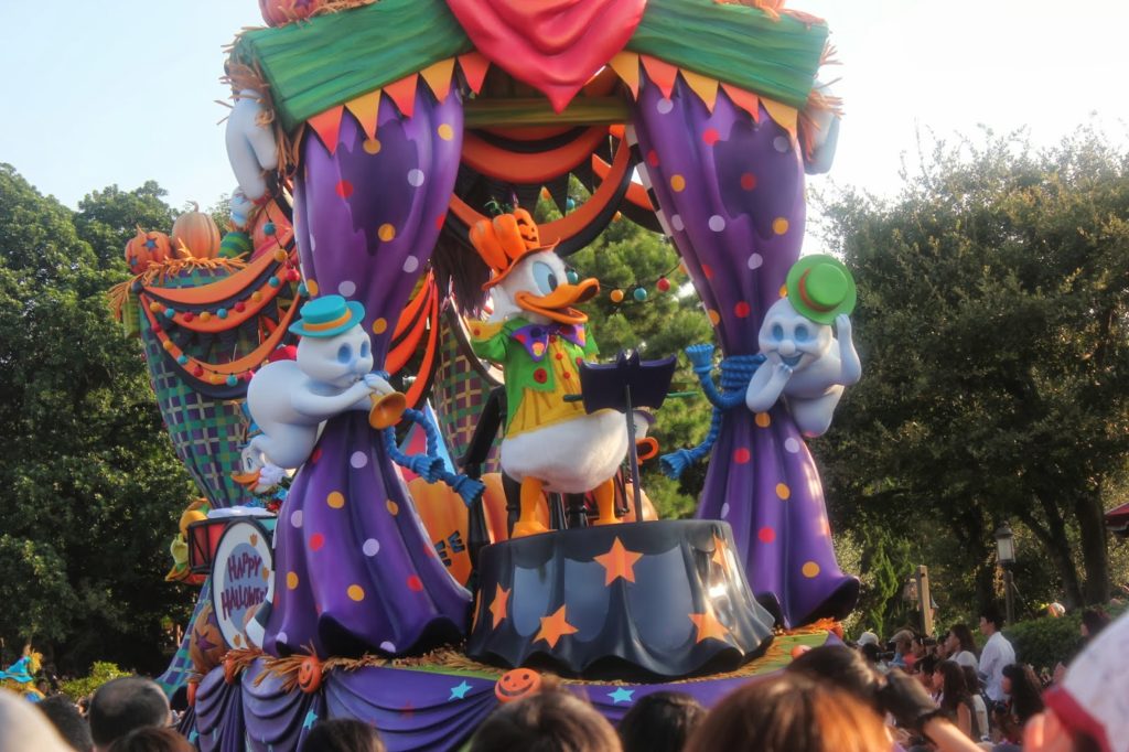 Tokyo Disneyland Halloween Parade Donald Duck