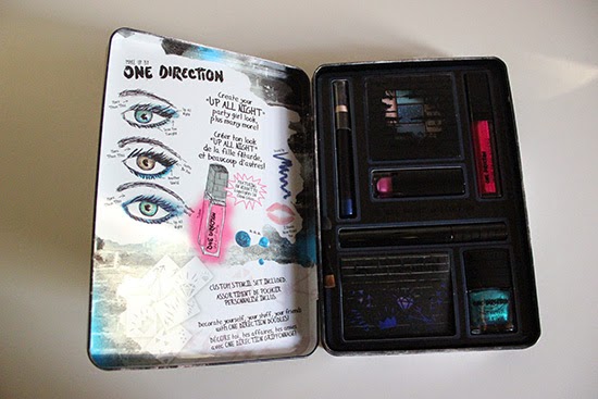 Up All Night One Direction Make Up Tin