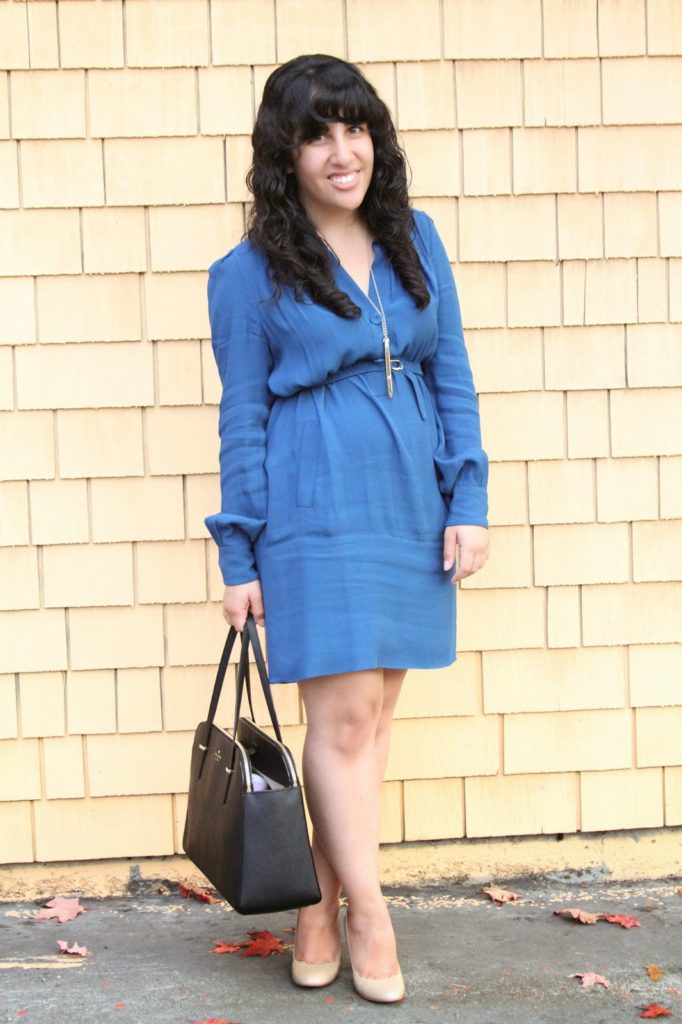 DVF Blue Tunisa Dress