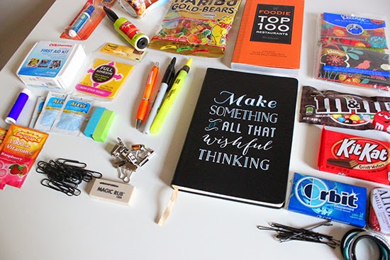 New Job Survival Kit Office Supplies, First Aid Kit, Snacks DIY