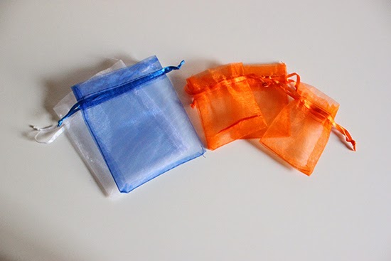 New Job Survival Kit  DIY Supplies Organza Fabric Pouch