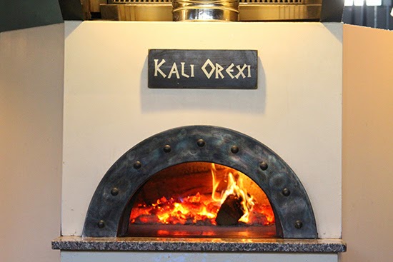Pathos Organic Greek Kitchen Fireplace 