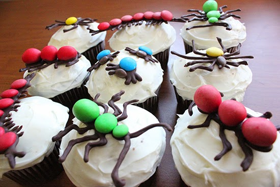 Insect Bug Chocolate Cupcakes