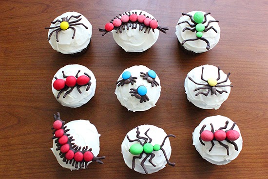 Creepy Crawly Toppers Cupcake Decorating 