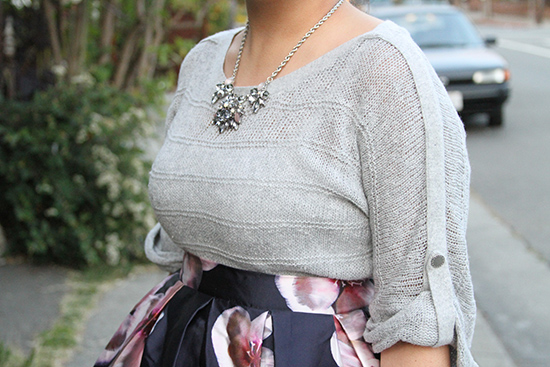 LE TOTE Statement Necklace Style Blogger