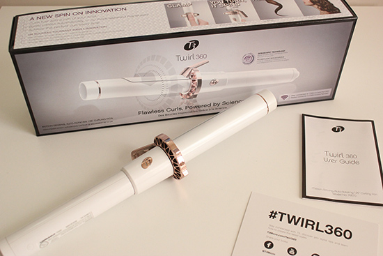 T3Micro Twirl 360 Curling Iron Unboxed
