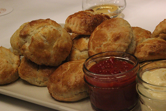Biscuits and Red Pepper Jelly