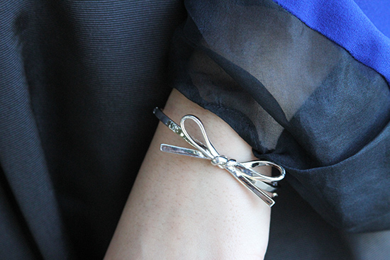 Silver Bow Kate Spade Bracelet | Will Bake for Shoes