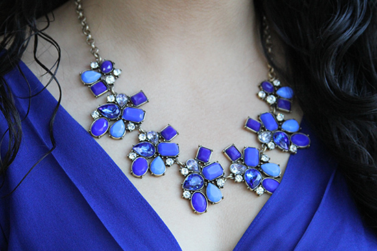 Blue Perry Street Jane Necklace Rocksbox | Will Bake for Shoes