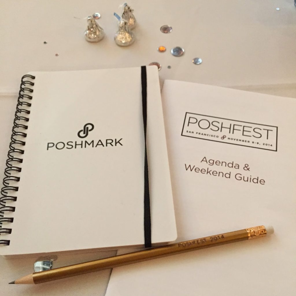 PoshFest 2014 Conference Recap Poshmark Notebook and Agenda